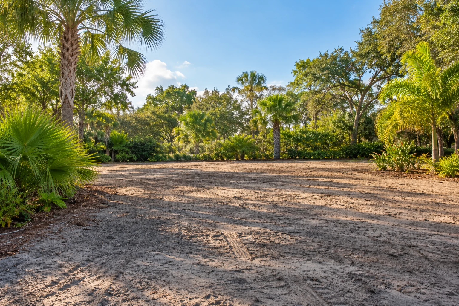 Land Clearing landscape in Sarasota