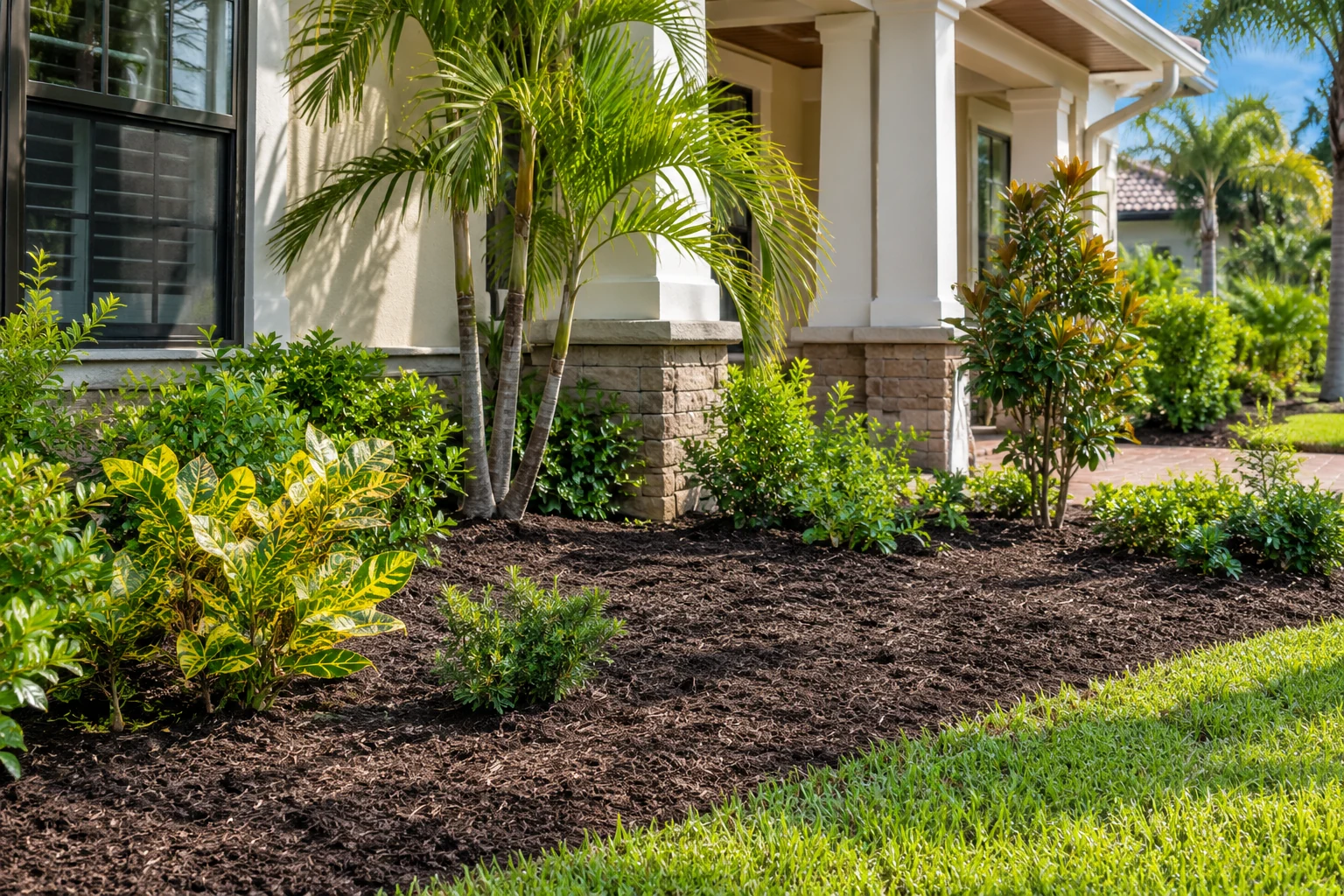 Shrub Removal landscape in Sarasota